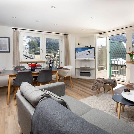 Le Panoramic Mont Blanc Apartment - Chamonix All Year ภายนอก รูปภาพ
