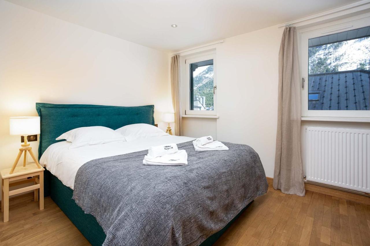 Le Panoramic Mont Blanc Apartment - Chamonix All Year ภายนอก รูปภาพ