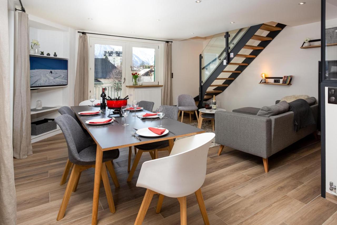 Le Panoramic Mont Blanc Apartment - Chamonix All Year ภายนอก รูปภาพ