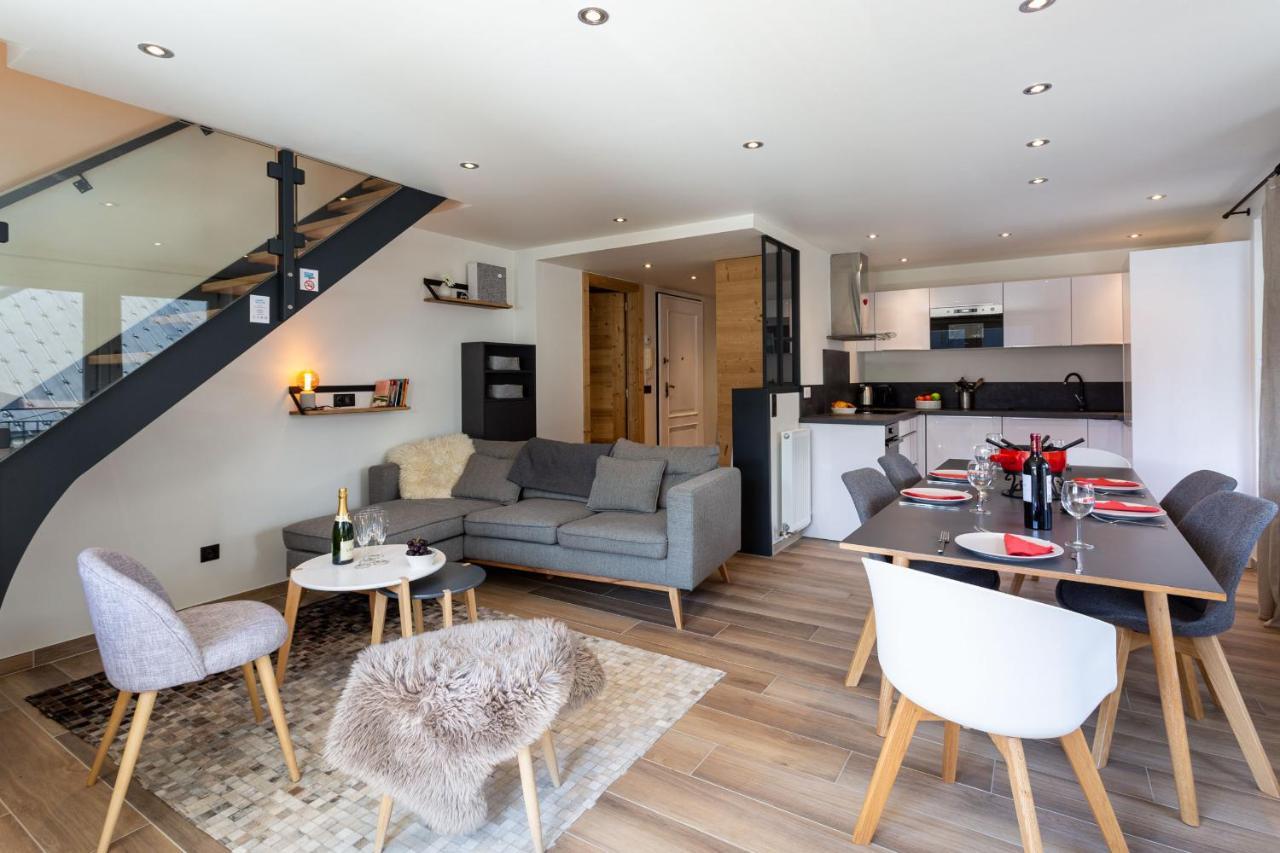 Le Panoramic Mont Blanc Apartment - Chamonix All Year ภายนอก รูปภาพ