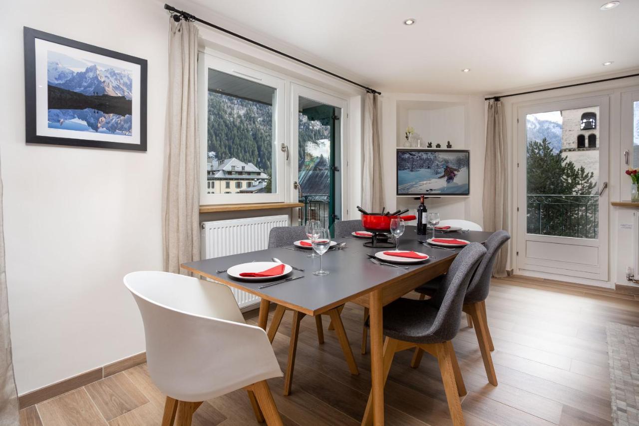 Le Panoramic Mont Blanc Apartment - Chamonix All Year ภายนอก รูปภาพ