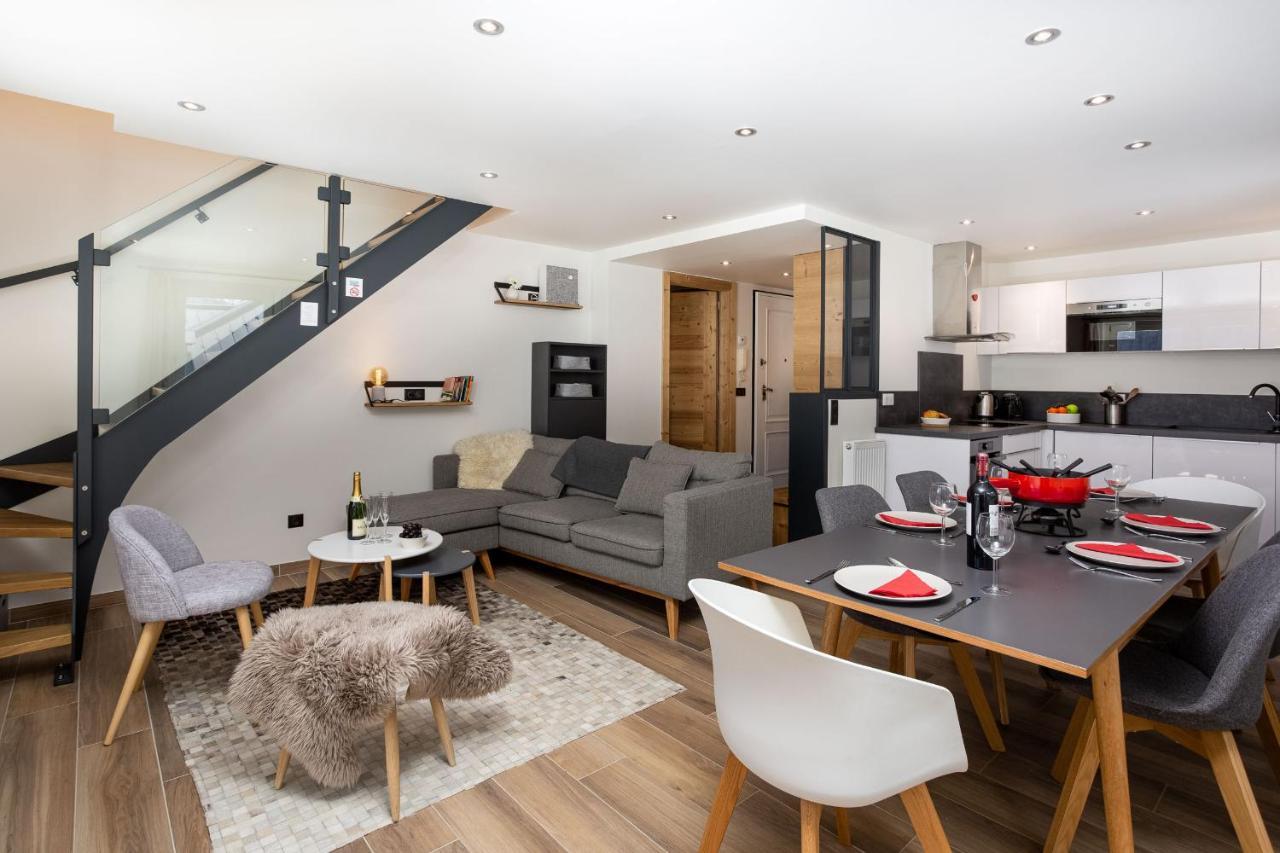 Le Panoramic Mont Blanc Apartment - Chamonix All Year ภายนอก รูปภาพ