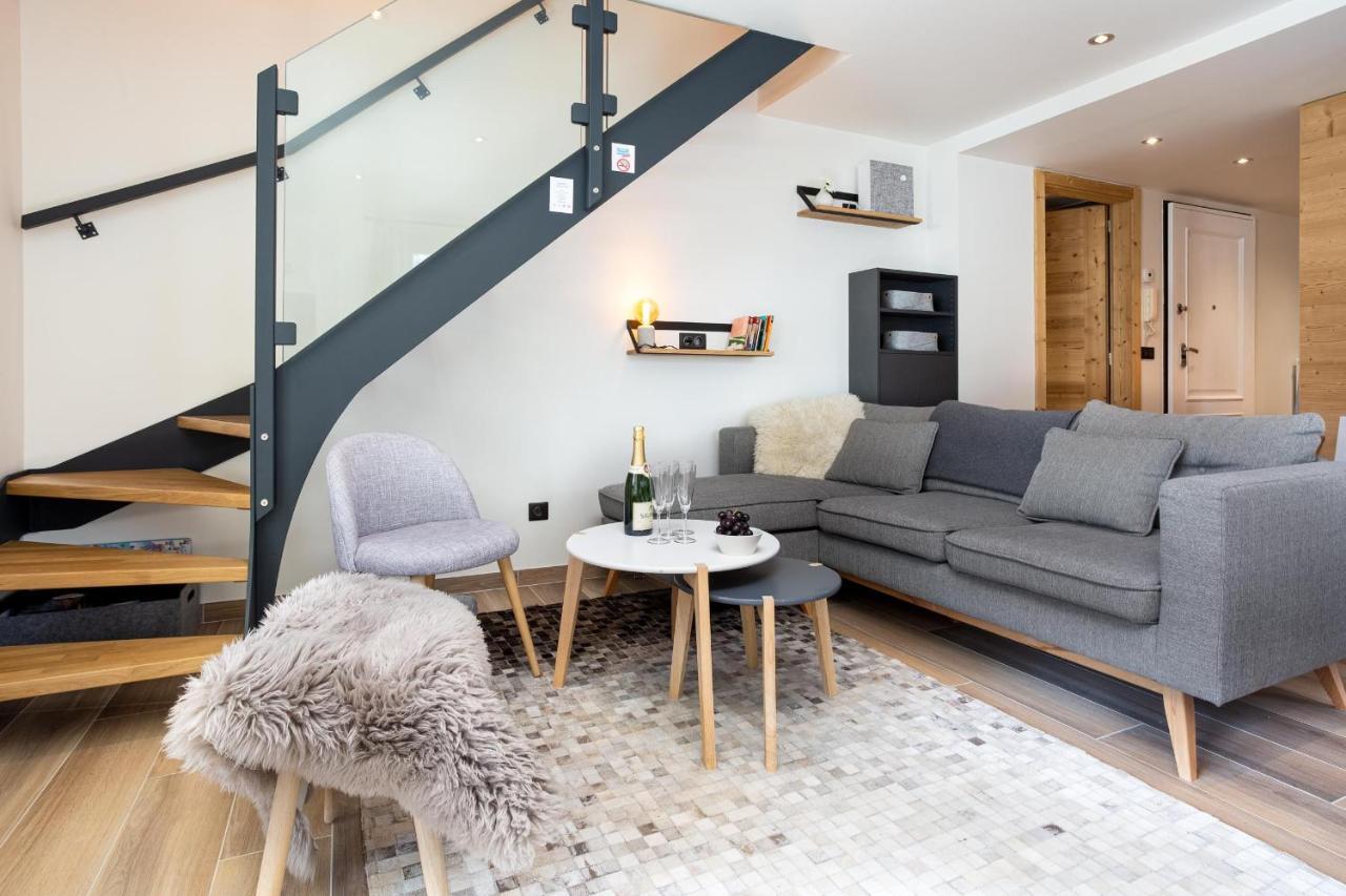 Le Panoramic Mont Blanc Apartment - Chamonix All Year ภายนอก รูปภาพ